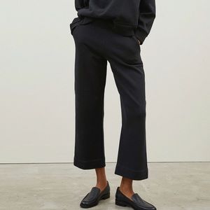 everlane wide leg track pant